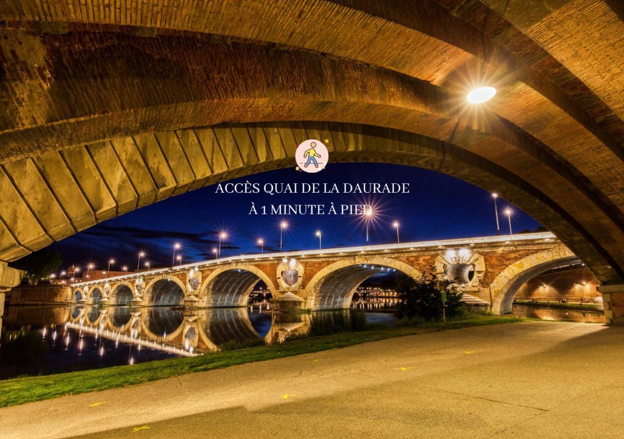 404 - Wonder Appart - Vue Garonne - تولوز المظهر الخارجي الصورة